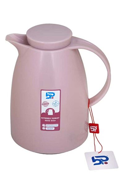 BASURRAH Thermos for tea and coffee from Basurrah, bright pink, 1 liter
