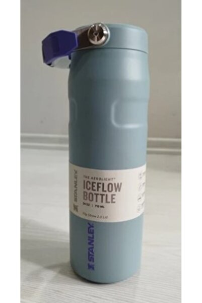 Stanley The Iceflow Flip Straw Su Termosu 0,7 L Koyu Mavi (Lupine)