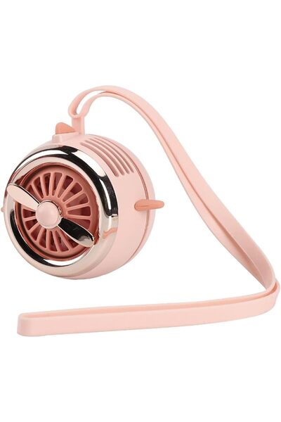 Arabest مروحة رقبة محمولة، مروحة يدوية صغيرة، مروحة شخصية للرقبة، 3 سرعات قاب...