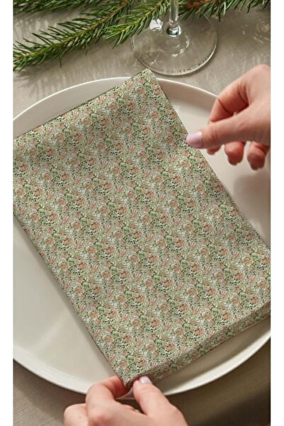 Markaev Yasemin Bahçesi Cotton 6-Piece Napkin Set