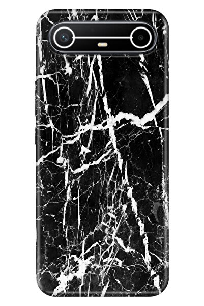 TECNO Spark Slim 5G KM9 Kılıf Renkli Silikon Baskılı TPU Gate Mermer