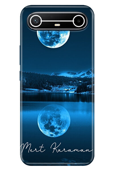 TECNO Spark Slim 5G KM9 Kılıf Tema İsim Yazılı Kişiye Özel Silikon Kapak Mode...