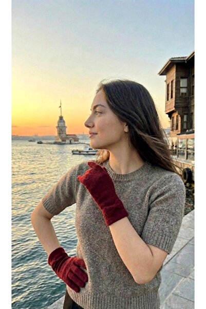 LAGRANZE قفازات نسائية طويلة من الفيلق الفاخر