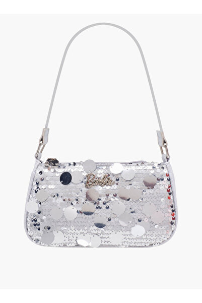 Barbie حقيبة كتف مزخرفة بمقبض حزام - الارتفاع 20 × العرض 11 × العمق 4.5 سم