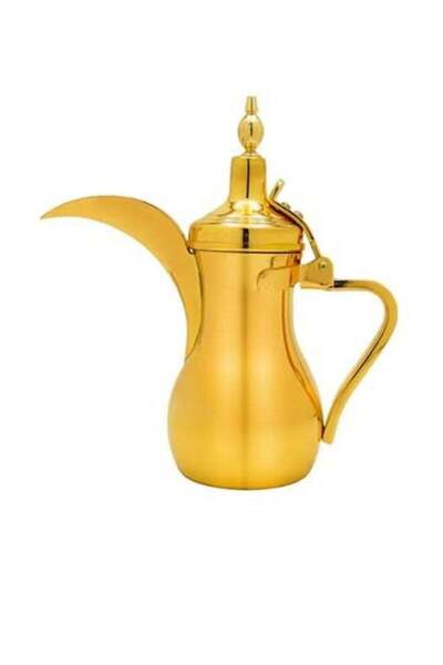 BASURRAH Luxurious gold dallah 1.2 Liter