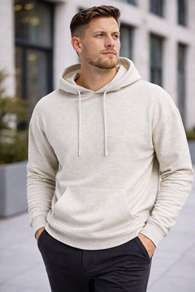 Polo State Hanorac pentru bărbați supradimensionat cu glugă Kangaroo Pocket 3...