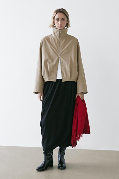 Massimo Dutti Pamuklu bomber ceket