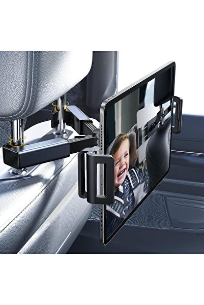 HPYTECH 🚗 Araç Koltuk Arkası Tablet Telefon Tutucu📱4–12.9 İnç 👶Çocuklar İç...