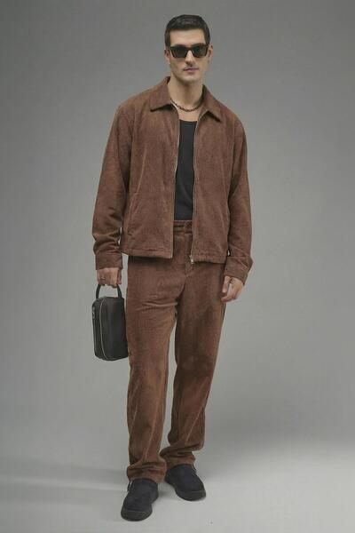 king brich Regular Mold Zippered Velvet Bottom and Top Set