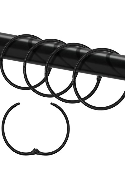 Generic Shower Curtain Hooks Rings,24 Pcs Rustproof Metal Shower Hooks for Sh...