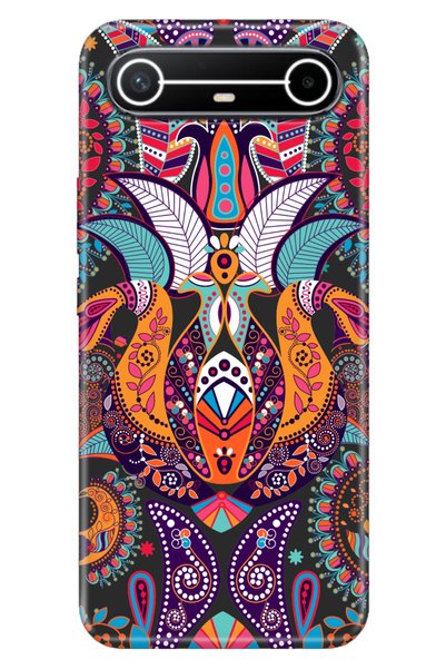 TECNO Case for Spark Slim 5g Km9 Case Colorful Silicone Printed Tpu Mandala Love