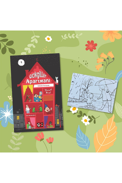 Genç Nesil Gıcıkgiller Apartmanı 1 / Kelimeleri Kurtarmak / Hardcover / Postc...