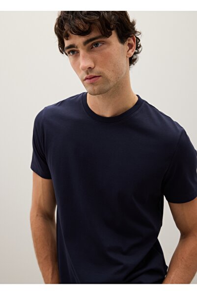 Ovs Blue Pure Cotton T-Shirt