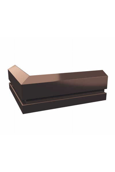 Renoplast Inner corner for skirting board profile C2 MAXI Bronze RAL 8019