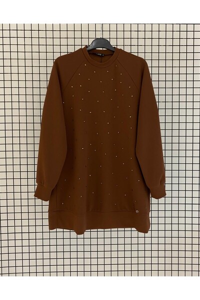 Armine guler rotund cu pietre aplicate basic Tunica