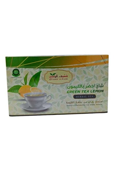 Qutoof Alwadi Green Tea with Lemon 24 Bags