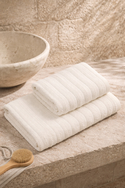 Casnack Violeta Model 2-Piece Bath Towel Set