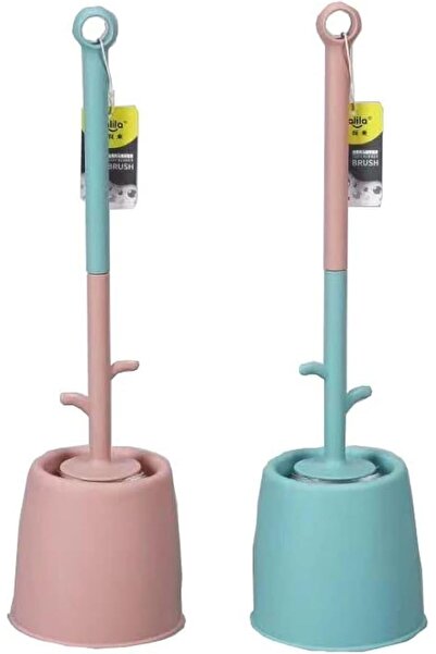 Generic Toilet brush set -pink