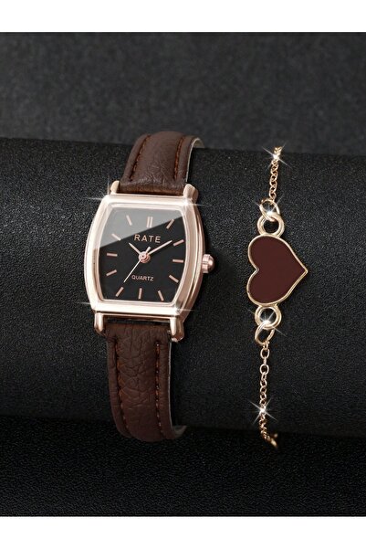 VEYA Elegant women's watch set with bracelets in a classic feminine design