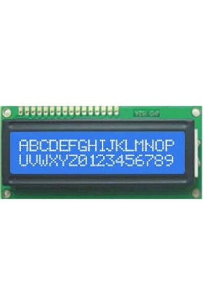 Arduino 16x2 Lcd 1602 Mavi Aydınlatmalı Ekran 16x2 Lcd Display