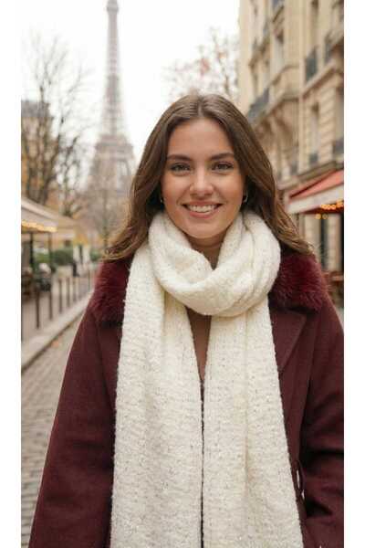 LAGRANZE Şal argintiu pentru femei Elegance