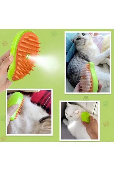 VitaBuddy Pet Hair Collector Comb with Steam Chamber