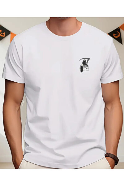 shi dumanlar giyim Unisex Bay- oversized Wide Fit Azrail Chest με τύπωμα T-sh...