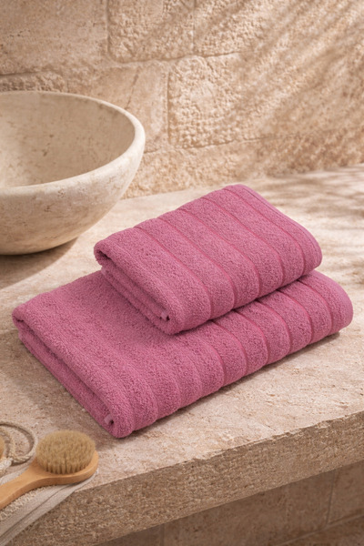 Casnack Violeta Model 2-Piece Bath Towel Set