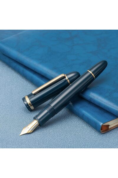 Generic Dark Blue Acrylic Fountain Pen