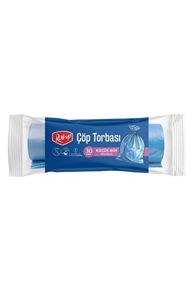 Roll-Up Çöp Torbası Küçük 40x50cm 30 Adet