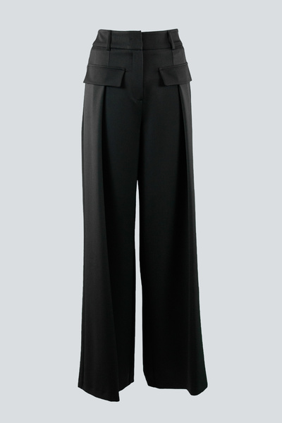 IDYL Plied Pants with Pocket Covers