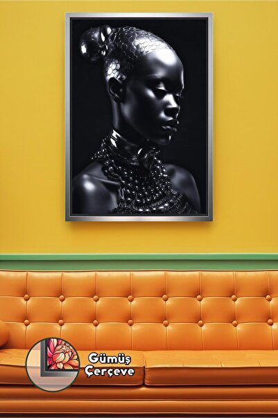 KOSS Dijital Black Metal Teksturirano Ženski minimalistički životni prostor M...