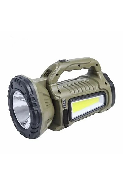 Generic Solar Rechargeable LED Searchlight USB Charging Emergency Light Torch...