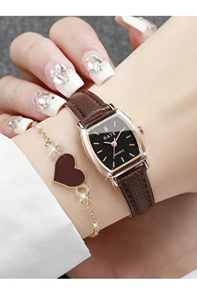 VEYA Elegant women's watch set with bracelets in a classic feminine design