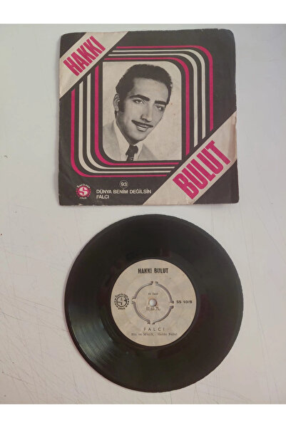 Plakperest Hakkı Bulut – Falcı - Türkiye Basım 45’lik Plak -2.el