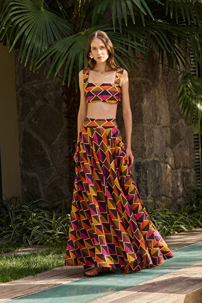 Dahlia Bianca Nova Keten Bluz