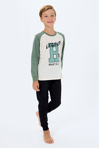 Rolypoly Σετ Πιτζάμες Λευκό για Αγόρι