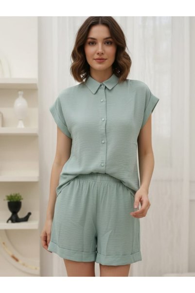 LUSSOLİFE Shorts Shirt Double Set
