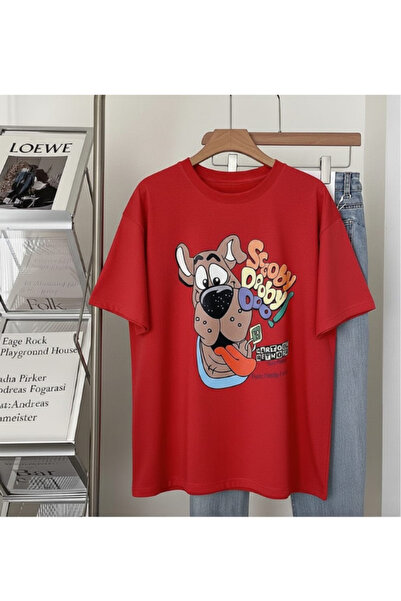 New Shine تي شيرت مطبوع للجنسين من سكوبي دوبي دو