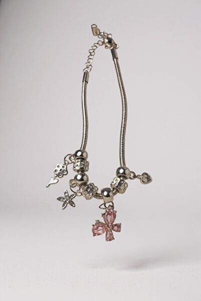 Zirona Çelik Charmlı Bileklik