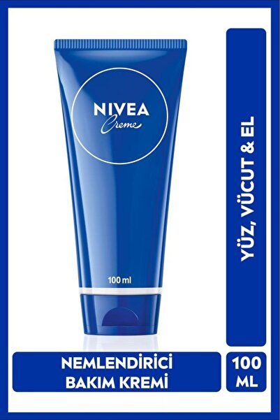NIVEA Creme Nemlendirici Yüz,Vücut,El Kremi 100 ml,Yoğun Besleyici,Tüm Cilt T...