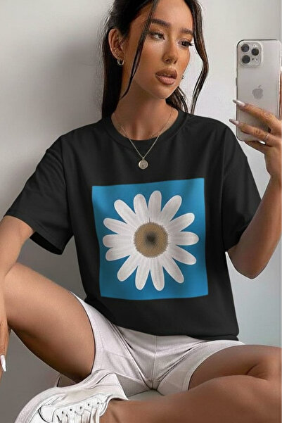 New Shine PAPATYA BASKILI УНИСЕКС ТЕНИСКА