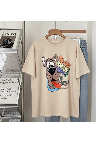 New Shine تي شيرت مطبوع للجنسين من سكوبي دوبي دو