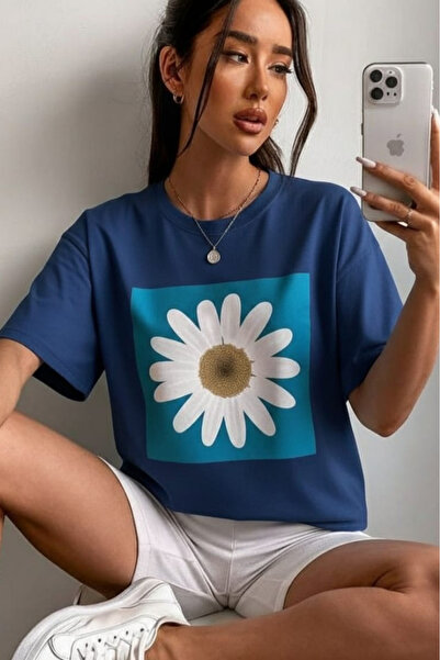 New Shine تي شيرت مطبوع عليه ديزي للجنسين