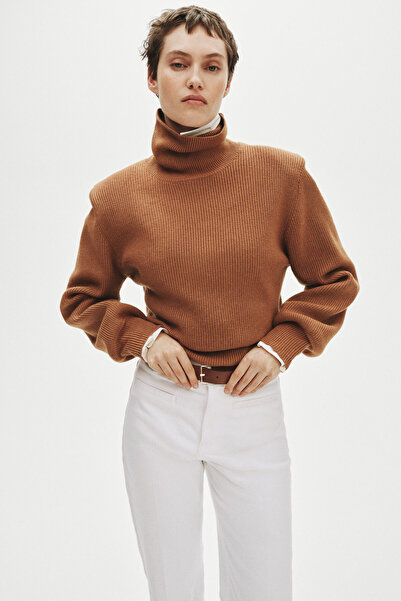 H&M İspanyol Paçalı Gabardin Pantolon