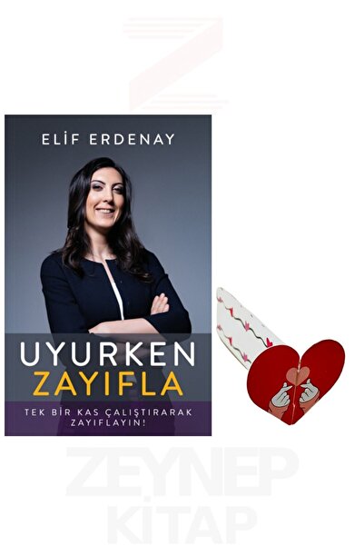 İndigo Kitap Uyurken Zayıfla - Elif Erdenay - (Özel Tasarım Kalp Ayraç Hediyeli)