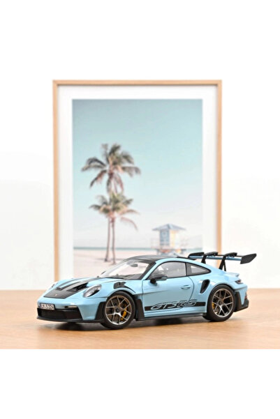 Norev 187367 1/18 Porsche 911 GT3 RS, Weissach Pack 2022 Light Blue