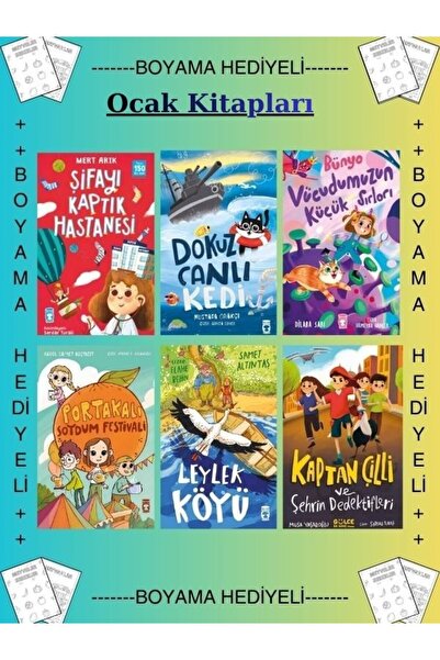 Timaş Yayınları Boyamalı Şifayı Kaptık Hastanesi Dokuz Canlı Kedi Bünyo Vücud...