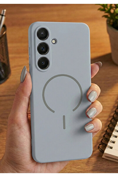 Rivor Samsung Galaxy A36 Uyumlu Kılıf MagSafe Özellikli Lüks Soft Touch Hassa...