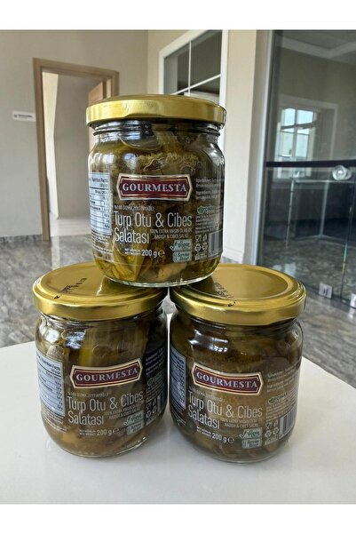 GOURMESTA 210 cc Turp Otu & Cibes Salatası x 3 Adet